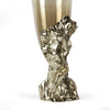 Tapered Elegance Glass Vase Candle Holder