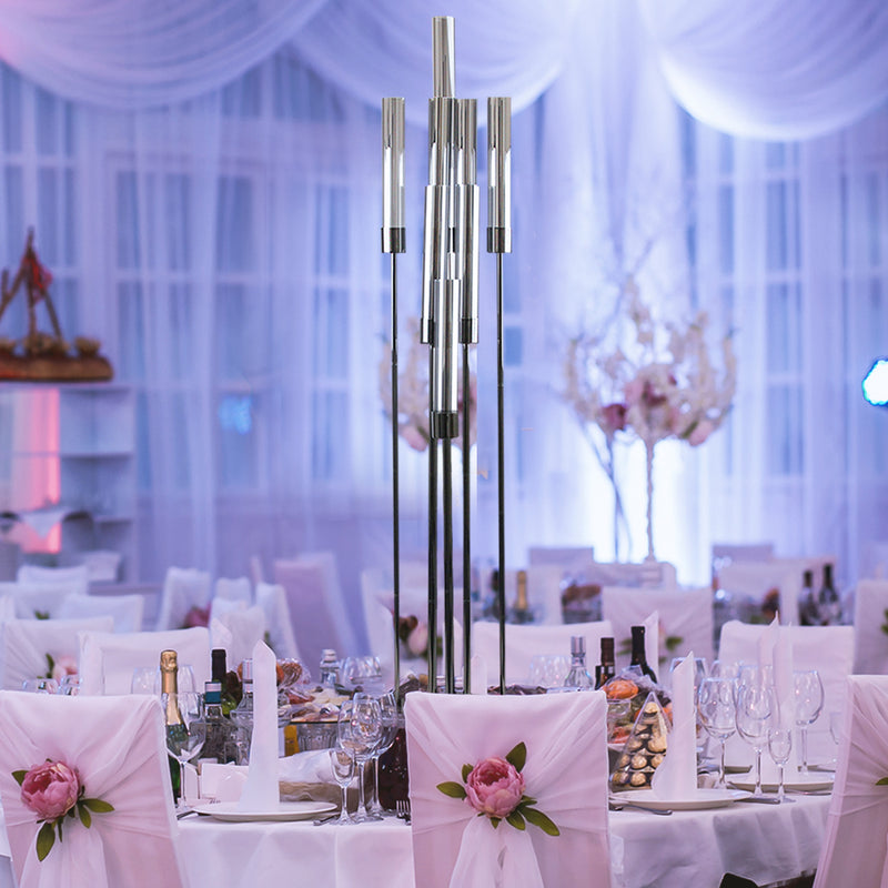 Grand Candle Stand - Wholesale Designer Metal Candleholders & Candelabras, Modern Centerpieces, Contemporary Plant Stands in Bulk for Interior Design & Home Decor | Unlimited Containers Inc
