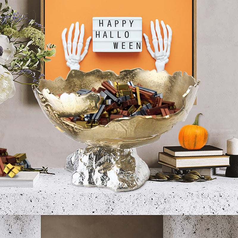 Terra Bowl - Wholesale Designer Metal Candleholders & Candelabras, Modern Centerpieces, Contemporary Plant Stands in Bulk for Interior Design & Home Decor | Unlimited Containers Inc