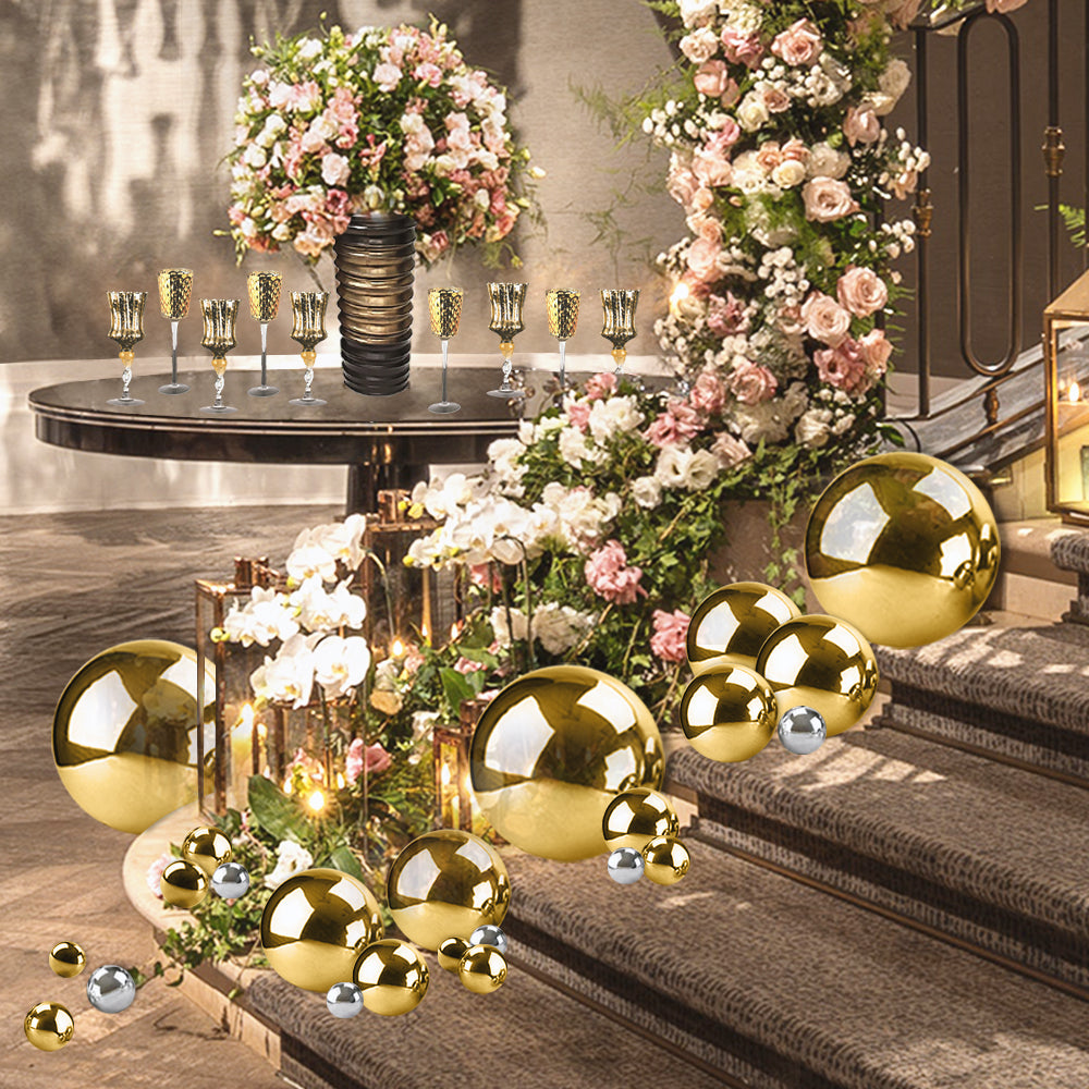 Gold Stainless Steel Spheres