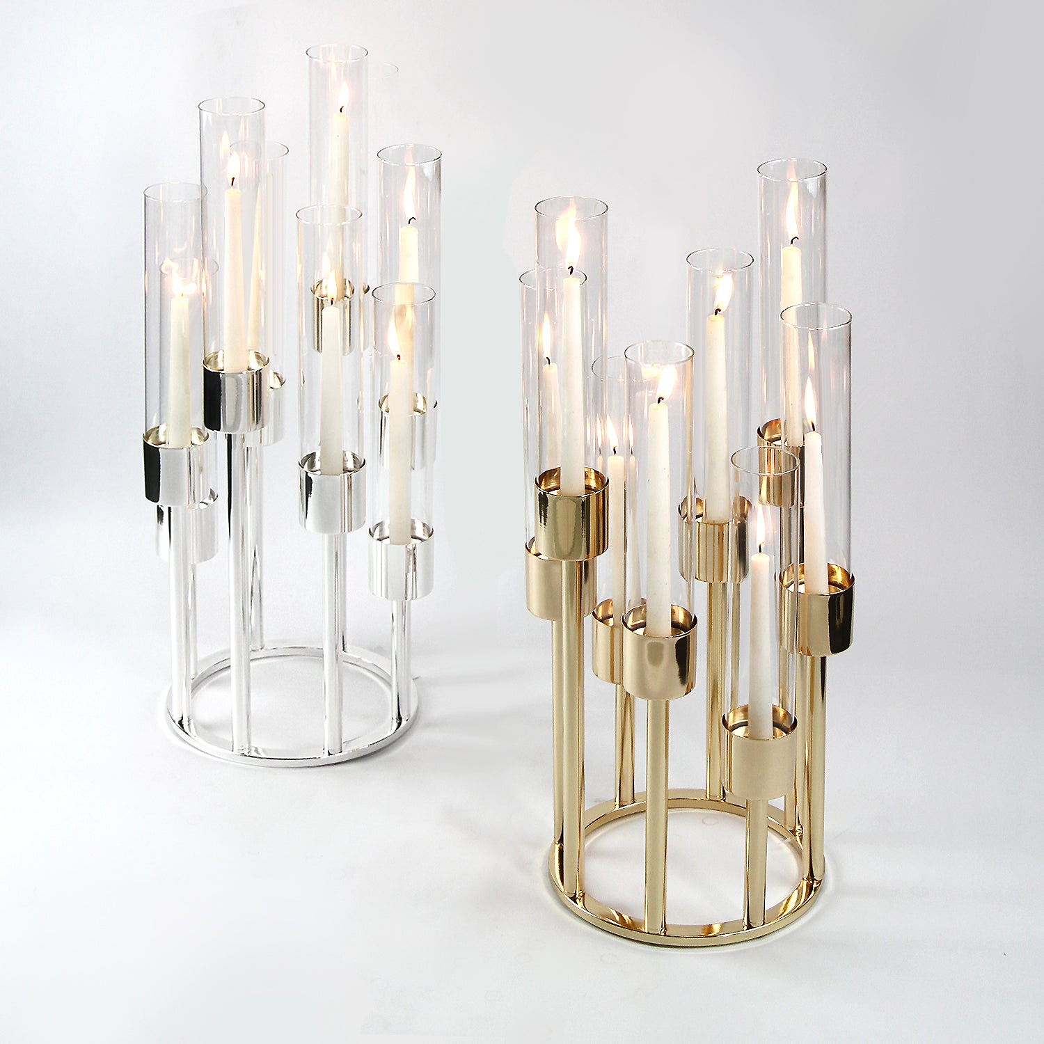 Octavine Metal Tabletop Candelabra - Wholesale Case