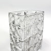 Crystalline Edge Bud Vase