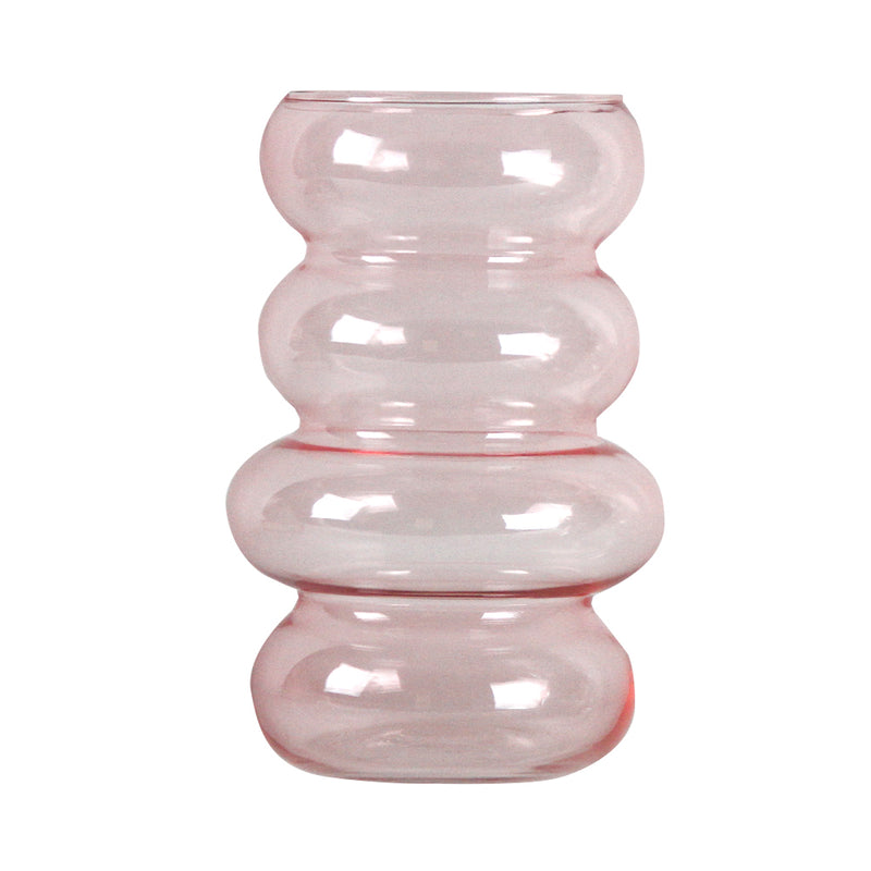 Dixon Glass Vase - Elegant Glass Flower Vase | Unlimited Containers | Bulk Decorative Floral Containers For Event Companies