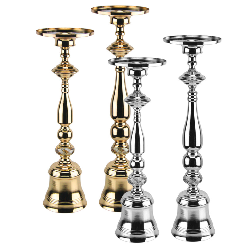 Pillar Candle Stand - Wholesale Designer Metal Candleholders & Candelabras, Modern Centerpieces, Contemporary Plant Stands in Bulk for Interior Design & Home Decor | Unlimited Containers Inc