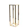 Metal Stand Display Pedestal (Electroplated) - Wholesale Designer Metal Candleholders & Candelabras, Modern Centerpieces, Contemporary Plant Stands in Bulk for Interior Design & Home Decor | Unlimited Containers Inc