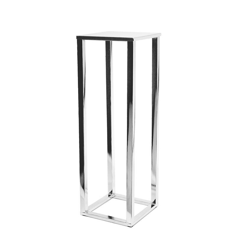 Metal Stand Display Pedestal (Electroplated) - Wholesale Designer Metal Candleholders & Candelabras, Modern Centerpieces, Contemporary Plant Stands in Bulk for Interior Design & Home Decor | Unlimited Containers Inc