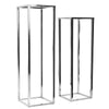 Metal Stand Display Pedestal (Electroplated) - Wholesale Designer Metal Candleholders & Candelabras, Modern Centerpieces, Contemporary Plant Stands in Bulk for Interior Design & Home Decor | Unlimited Containers Inc