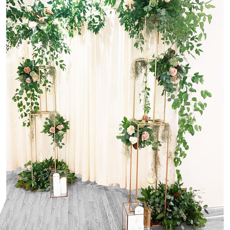 Metal Stand Display Pedestal (Powder Coated) - Wholesale Designer Metal Candleholders & Candelabras, Modern Centerpieces, Contemporary Plant Stands in Bulk for Interior Design & Home Decor | Unlimited Containers Inc