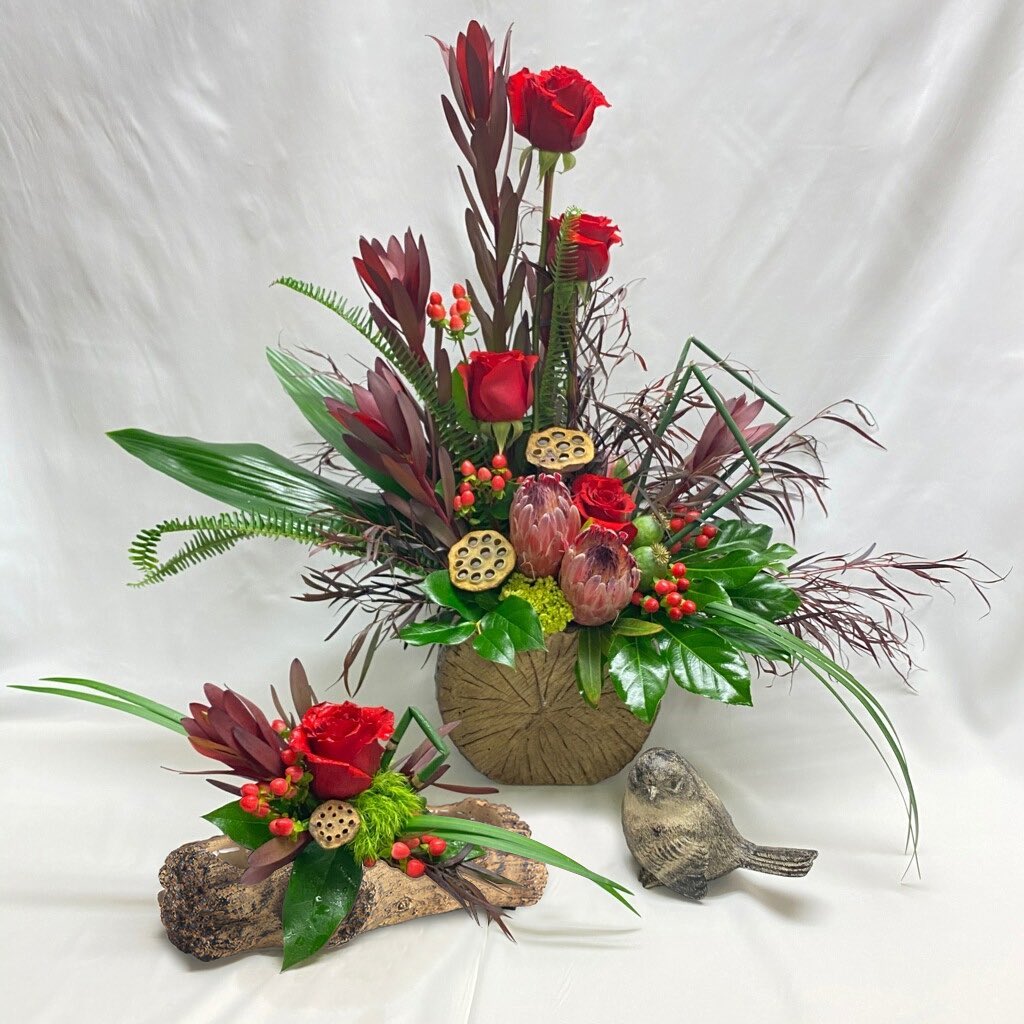Ceramic Log Planter