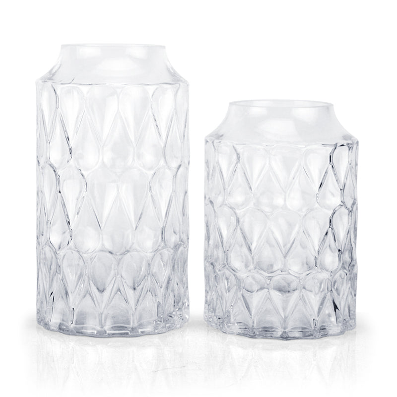 Opalescent Cylinder Vase - Wholesale Glass Floral Vases, Colorful Flower Vessels in Bulk & Decorative Containers For Florists | Unlimited Containers Inc