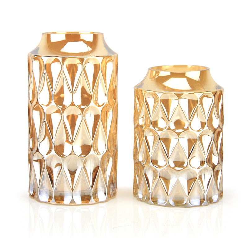 Opalescent Cylinder Vase - Wholesale Glass Floral Vases, Colorful Flower Vessels in Bulk & Decorative Containers For Florists | Unlimited Containers Inc