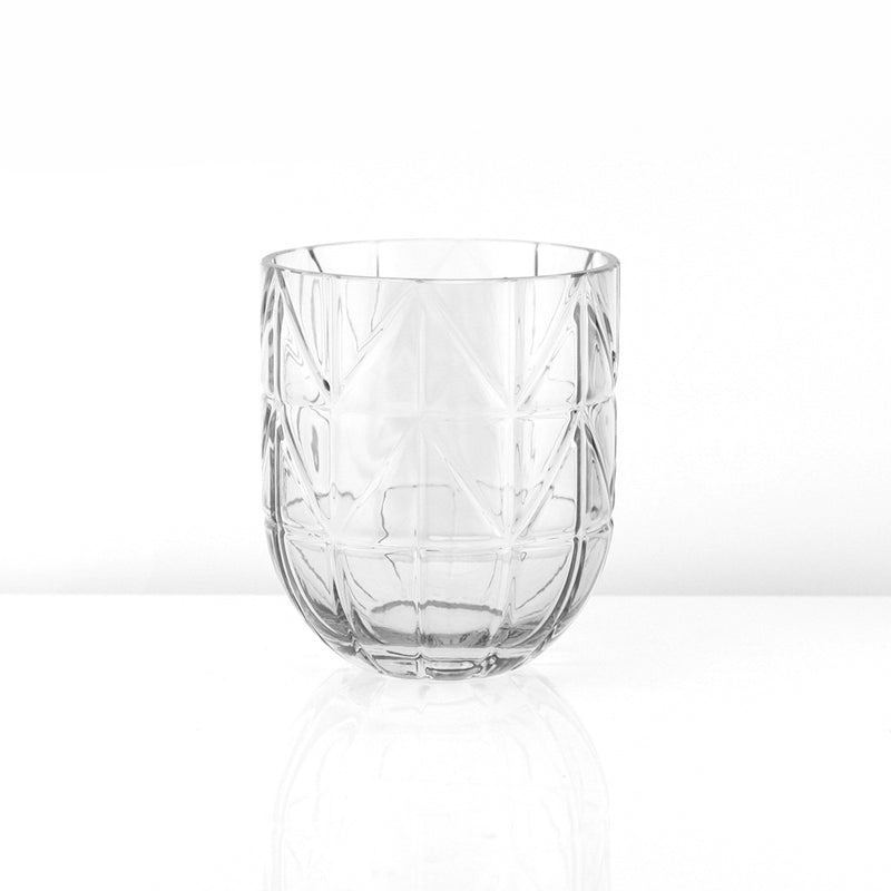 Geometric Glass Vase - Elegant Glass Flower Vase | Unlimited Containers | Bulk Decorative Floral Containers For Event Companies