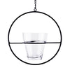 Hanging Ring With Premium Glass Planter