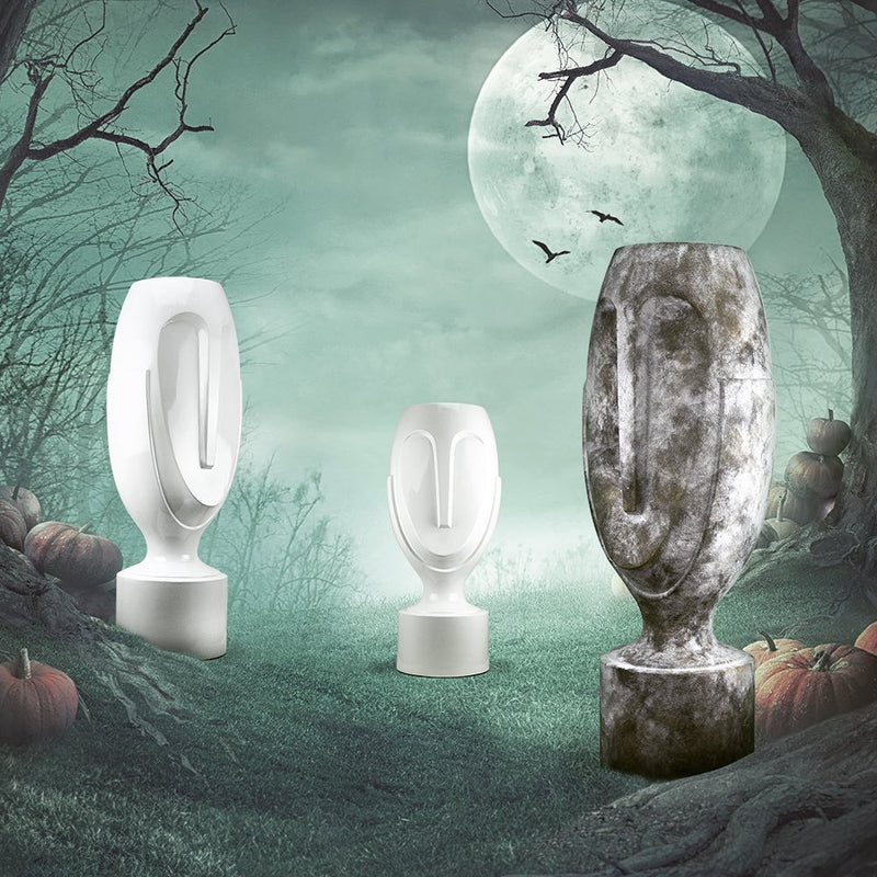 Modern Mystic Collection - Wholesale Poly Resin Vases for Flowers, Designer Poly Resin Columns, Aesthetic Stands and Modern Centerpieces in Bulk for Home Decor Industry | Unlimited Containers Inc