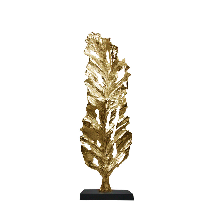 Hawthorne Leaf - Wholesale Designer Metal Candleholders & Candelabras, Modern Centerpieces, Contemporary Plant Stands in Bulk for Interior Design & Home Decor | Unlimited Containers Inc