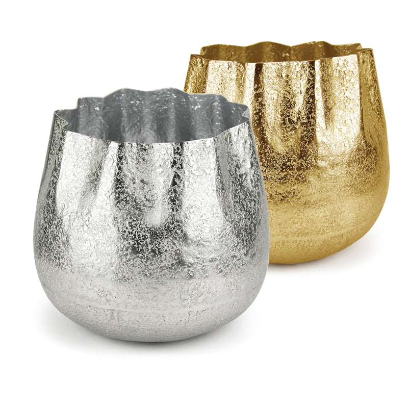 Electroplated Flower Vase - Wholesale Designer Metal Candleholders & Candelabras, Modern Centerpieces, Contemporary Plant Stands in Bulk for Interior Design & Home Decor | Unlimited Containers Inc