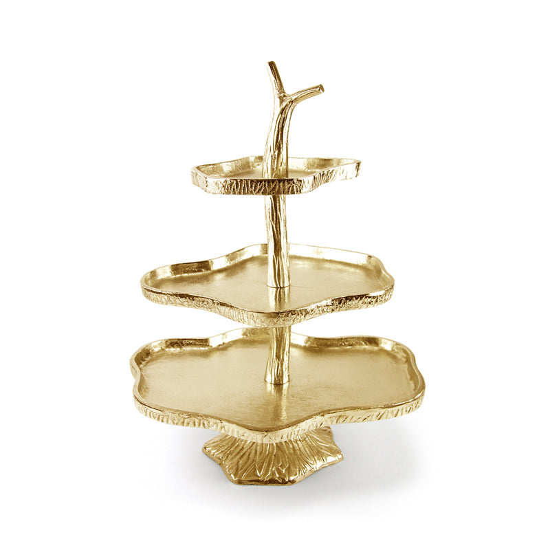 Multi-tiered Cake Stand - Wholesale Designer Metal Candleholders & Candelabras, Modern Centerpieces, Contemporary Plant Stands in Bulk for Interior Design & Home Decor | Unlimited Containers Inc