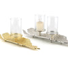 Metal Bark Candle Holder - Wholesale Designer Metal Candleholders & Candelabras, Modern Centerpieces, Contemporary Plant Stands in Bulk for Interior Design & Home Decor | Unlimited Containers Inc