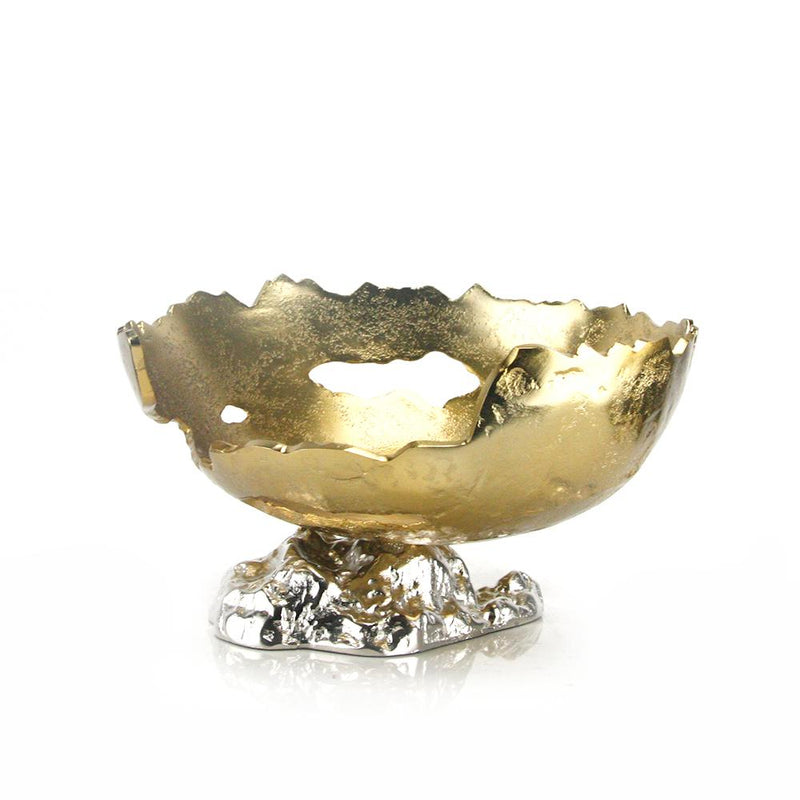 Terra Bowl - Wholesale Designer Metal Candleholders & Candelabras, Modern Centerpieces, Contemporary Plant Stands in Bulk for Interior Design & Home Decor | Unlimited Containers Inc