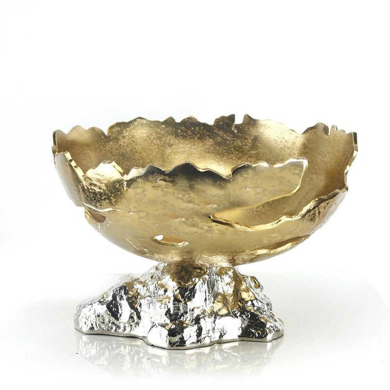 Terra Bowl - Wholesale Designer Metal Candleholders & Candelabras, Modern Centerpieces, Contemporary Plant Stands in Bulk for Interior Design & Home Decor | Unlimited Containers Inc