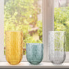 Geometric Glass Vase - Decorative Glass Floral Vase | Unlimited Containers | Wholesale Vases For Florists