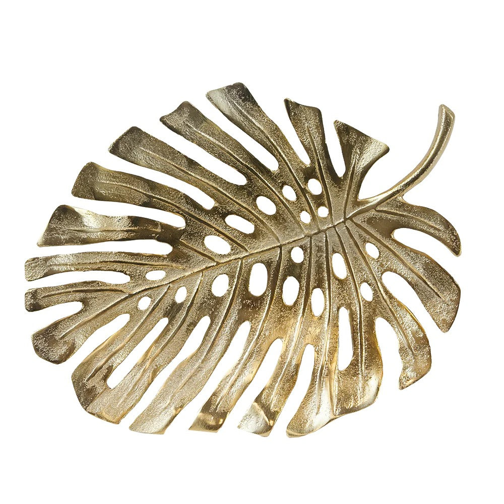 Monstera Leaf Platter and Wall Art