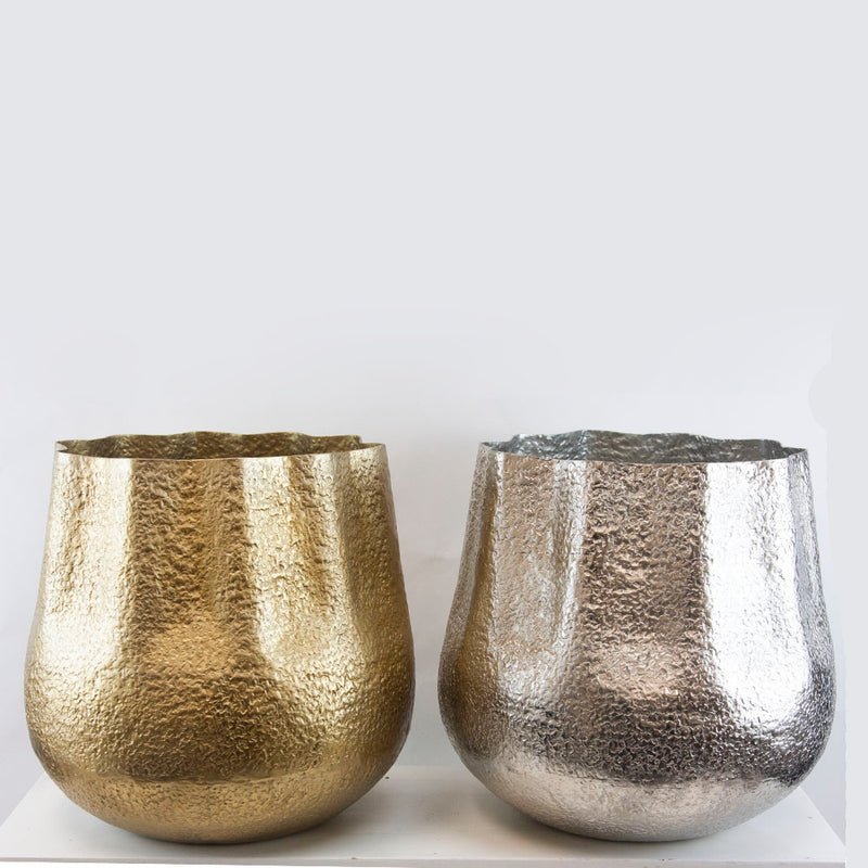 Electroplated Flower Vase - Wholesale Designer Metal Candleholders & Candelabras, Modern Centerpieces, Contemporary Plant Stands in Bulk for Interior Design & Home Decor | Unlimited Containers Inc