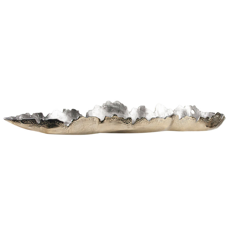Pelagic Platter - Wholesale Designer Metal Candleholders & Candelabras, Modern Centerpieces, Contemporary Plant Stands in Bulk for Interior Design & Home Decor | Unlimited Containers Inc