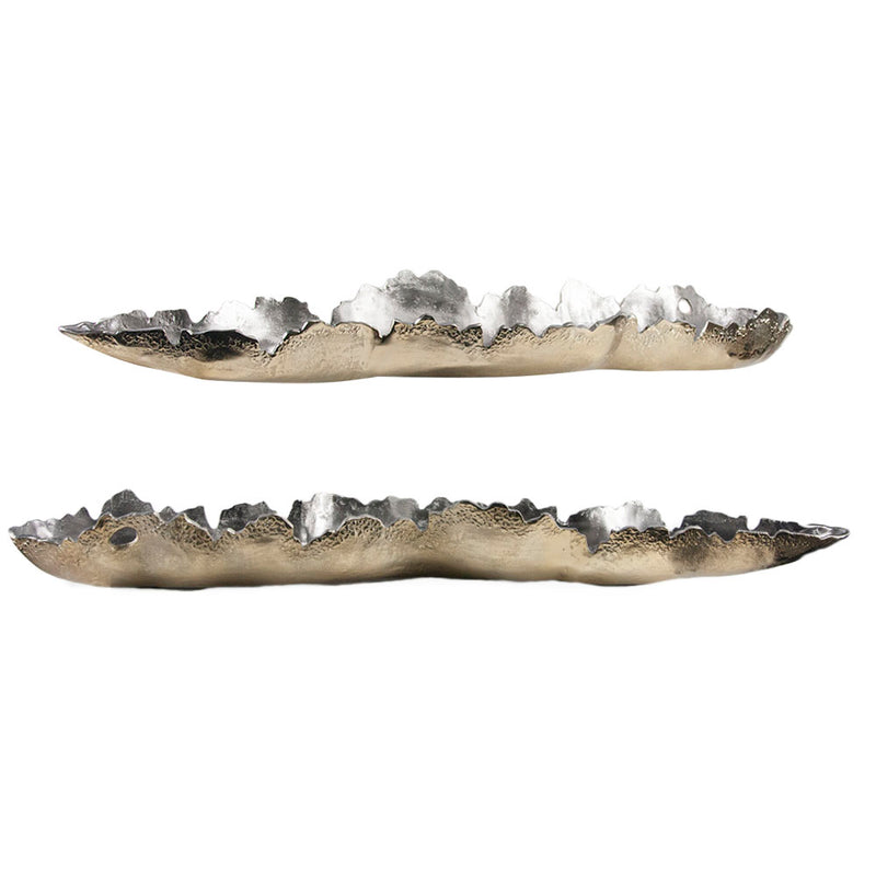 Pelagic Platter - Wholesale Designer Metal Candleholders & Candelabras, Modern Centerpieces, Contemporary Plant Stands in Bulk for Interior Design & Home Decor | Unlimited Containers Inc