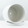 Vertical Striped Planter - Modern Ceramic Planters | Unlimited Containers | Wholesale Decorative Ceramic Planters For Florists
