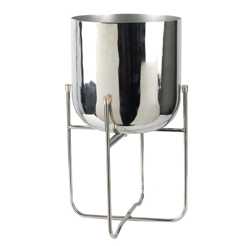 Metal Modern Pot Stand - Wholesale Designer Metal Candleholders & Candelabras, Modern Centerpieces, Contemporary Plant Stands in Bulk for Interior Design & Home Decor | Unlimited Containers Inc
