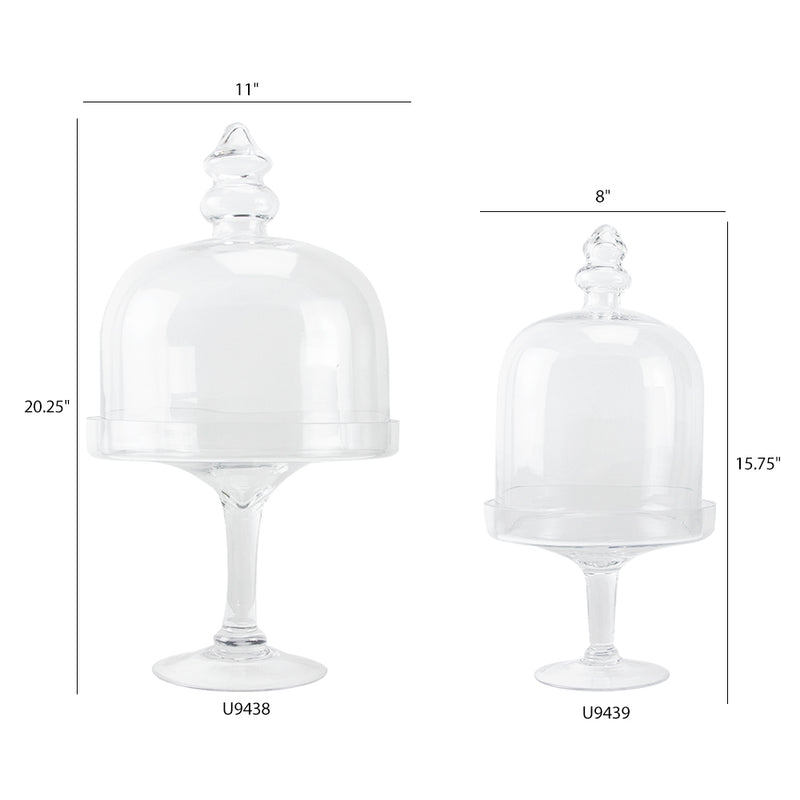 Cloche - Wholesale Glass Floral Vases, Colorful Flower Vessels in Bulk & Decorative Containers For Florists | Unlimited Containers Inc