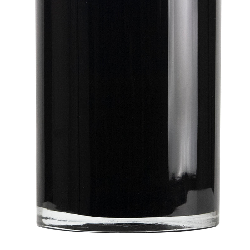 Premium Layered Glass Cylinder in Black - Wholesale Glass Floral Vases, Colorful Flower Vessels in Bulk & Decorative Containers For Florists | Unlimited Containers Inc