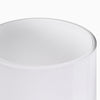 Premium Layered Glass Cylinder in White - Wholesale Glass Floral Vases, Colorful Flower Vessels in Bulk & Decorative Containers For Florists | Unlimited Containers Inc