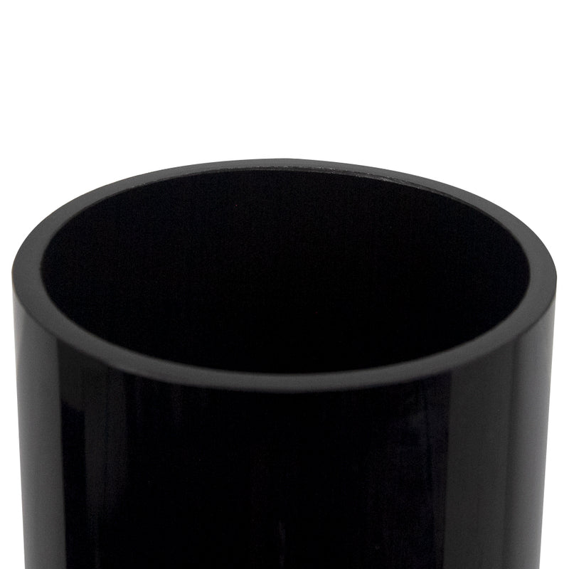 Premium Layered Glass Cylinder in Black - Wholesale Glass Floral Vases, Colorful Flower Vessels in Bulk & Decorative Containers For Florists | Unlimited Containers Inc