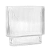 Fluted Vase - Designer Glass Floral Vase | Unlimited Containers | Bulk Floral Vases For Florists