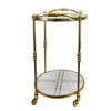 Aluminum Bar Cart - Wholesale Designer Metal Candleholders & Candelabras, Modern Centerpieces, Contemporary Plant Stands in Bulk for Interior Design & Home Decor | Unlimited Containers Inc