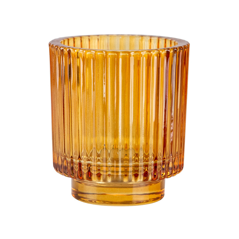 Tealight Candle Holder - Luxury Glass Flower Vase | Unlimited Containers | Wholesale Floral Vases For Home Decor Companies