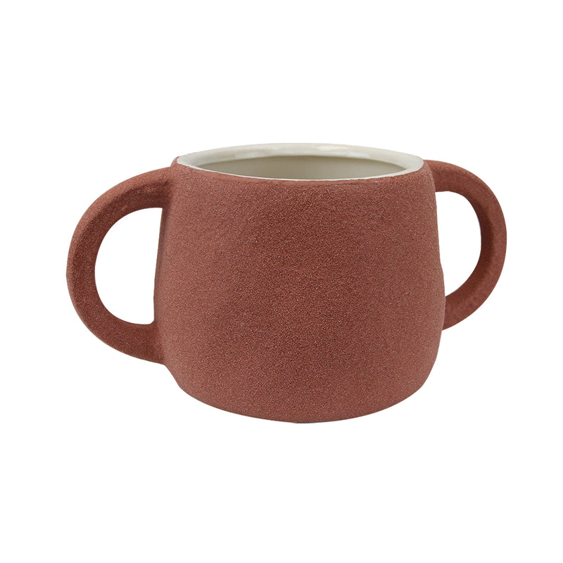 Double Handle Ceramic Pot - Wholesale Ceramic Planters, Bulk Ceramic Pots & Decorative Pottery for Home Decor Industry | Unlimited Containers Inc