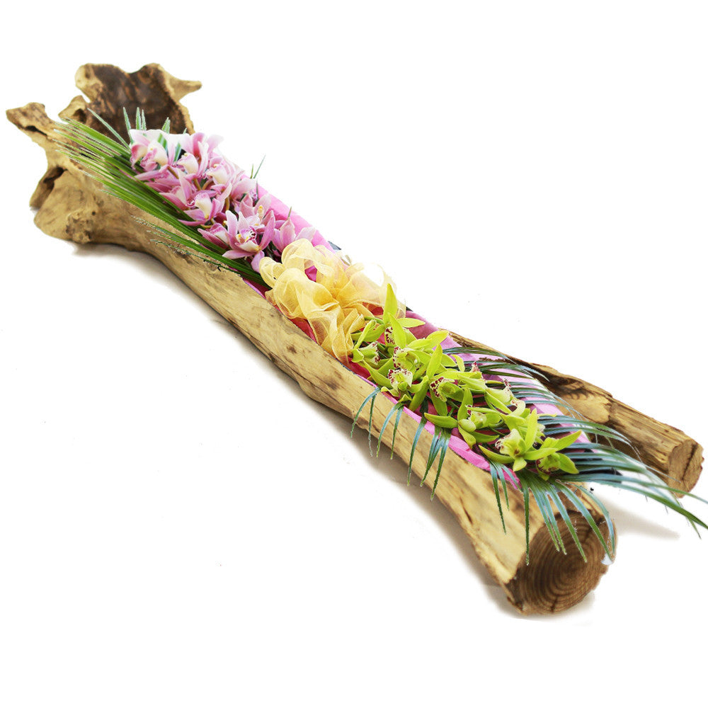 Planters - Wholesale Decorative Wooden Pots & Planters, Wood Columns, Natural Wood Plant Stands, Log Decor Home Accents in Bulk | Unlimited Containers Inc