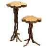 R3981, 82 - Wholesale Decorative Wooden Pots & Planters, Wood Columns, Natural Wood Plant Stands, Log Decor Home Accents in Bulk | Unlimited Containers Inc