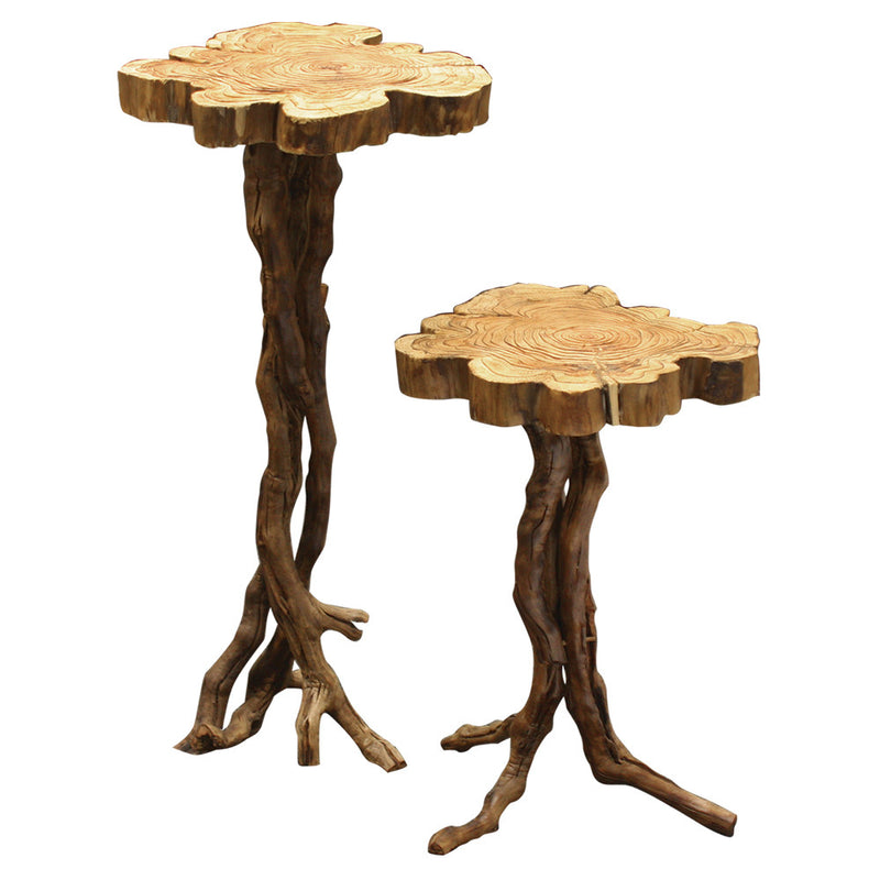 R3981, 82 - Wholesale Decorative Wooden Pots & Planters, Wood Columns, Natural Wood Plant Stands, Log Decor Home Accents in Bulk | Unlimited Containers Inc