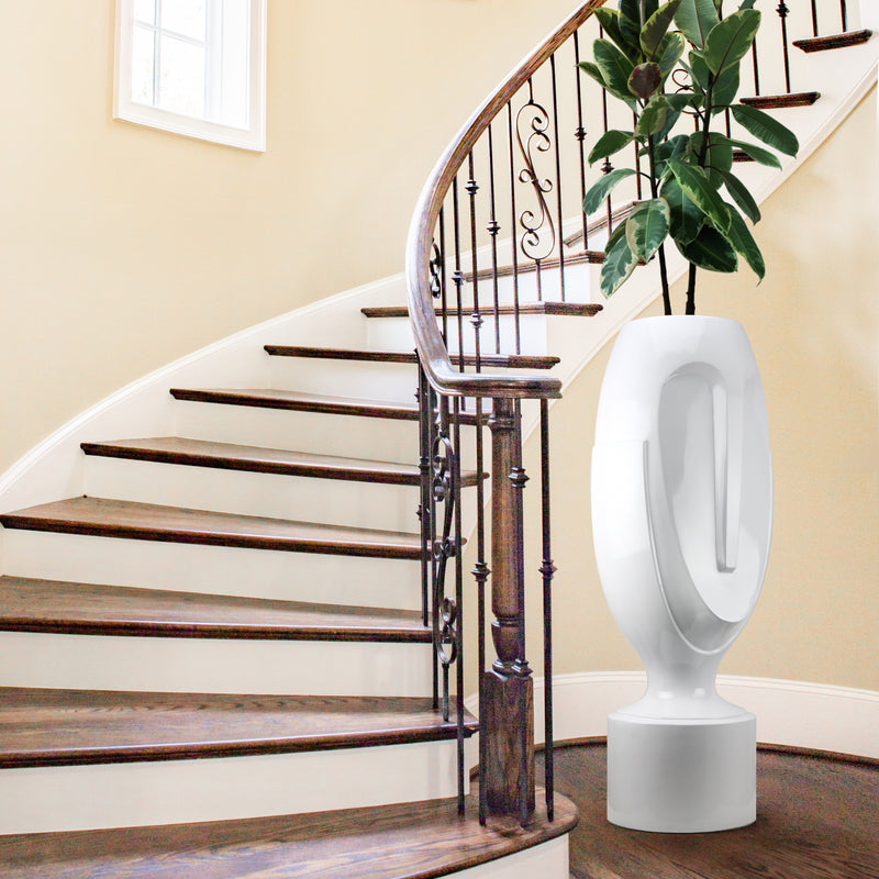 Modern Mystic Collection - Wholesale Poly Resin Vases for Flowers, Designer Poly Resin Columns, Aesthetic Stands and Modern Centerpieces in Bulk for Home Decor Industry | Unlimited Containers Inc