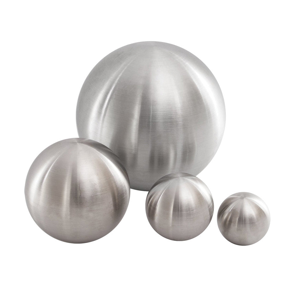 Satin Silver Stainless Steel Spheres