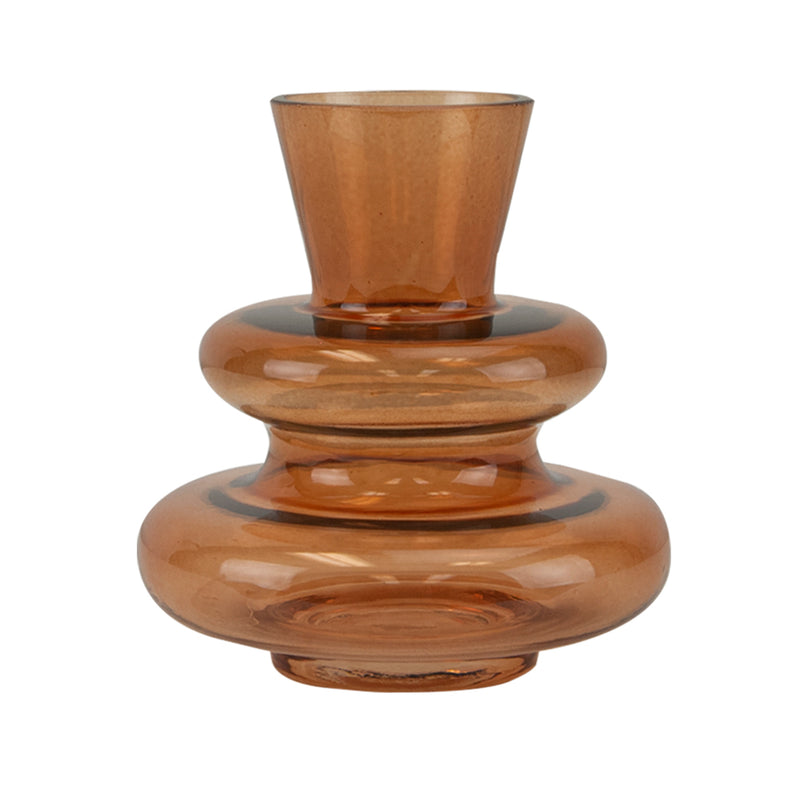 Kappa Vase - Ornamental Glass Floral Vase | Unlimited Containers | Wholesale Decorative Flower Vases For Visual Display Industry