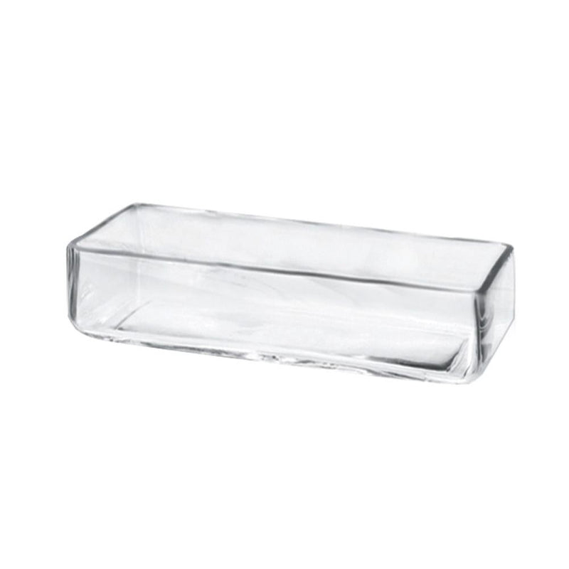 Low Rectangles - Wholesale Glass Floral Vases, Colorful Flower Vessels in Bulk & Decorative Containers For Florists | Unlimited Containers Inc