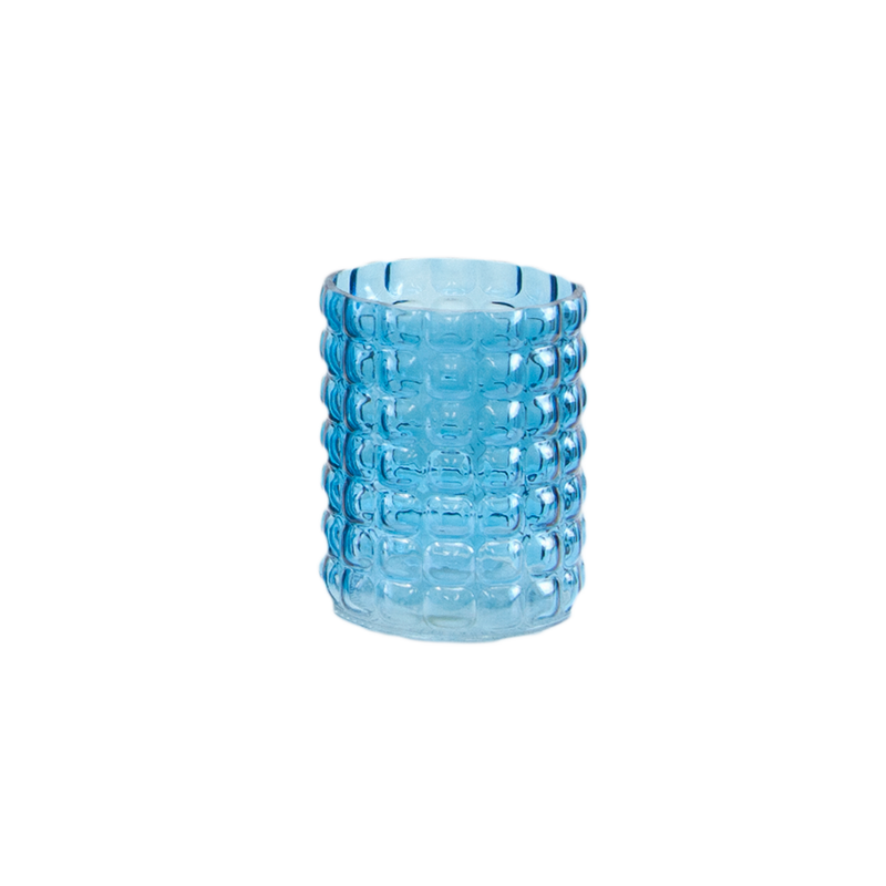 Bubble Cylinder Vase - Pretty Glass Flower Vase | Unlimited Containers | Bulk Decorative Floral Containers For Florists