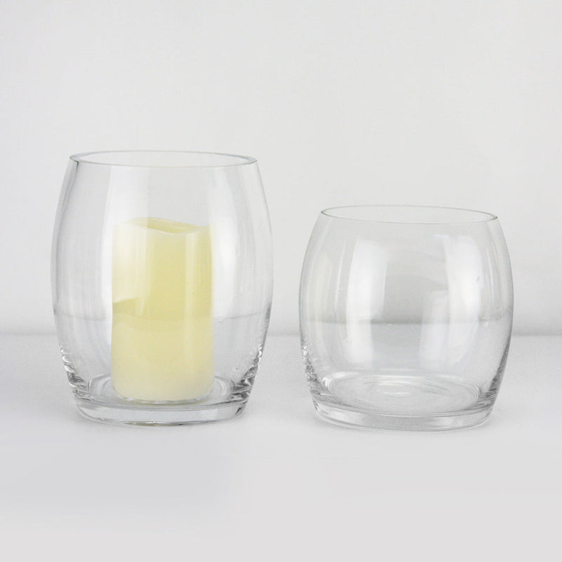 Euro Collection Vase - Modern Glass Vases For Flowers | Unlimited Containers | Wholesale Decorative Vases For Flower Shops