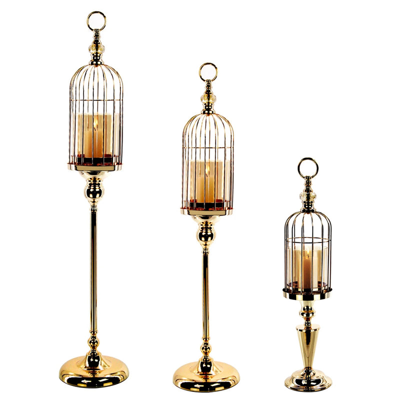 Birdcage Collection - Wholesale Designer Metal Candleholders & Candelabras, Modern Centerpieces, Contemporary Plant Stands in Bulk for Interior Design & Home Decor | Unlimited Containers Inc