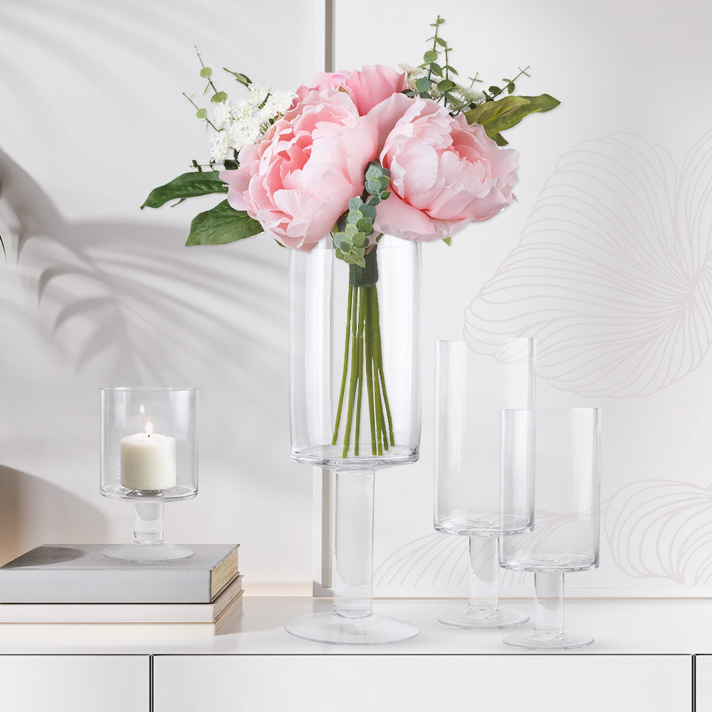 Linear Vase - Wholesale Glass Floral Vases, Colorful Flower Vessels in Bulk & Decorative Containers For Florists | Unlimited Containers Inc
